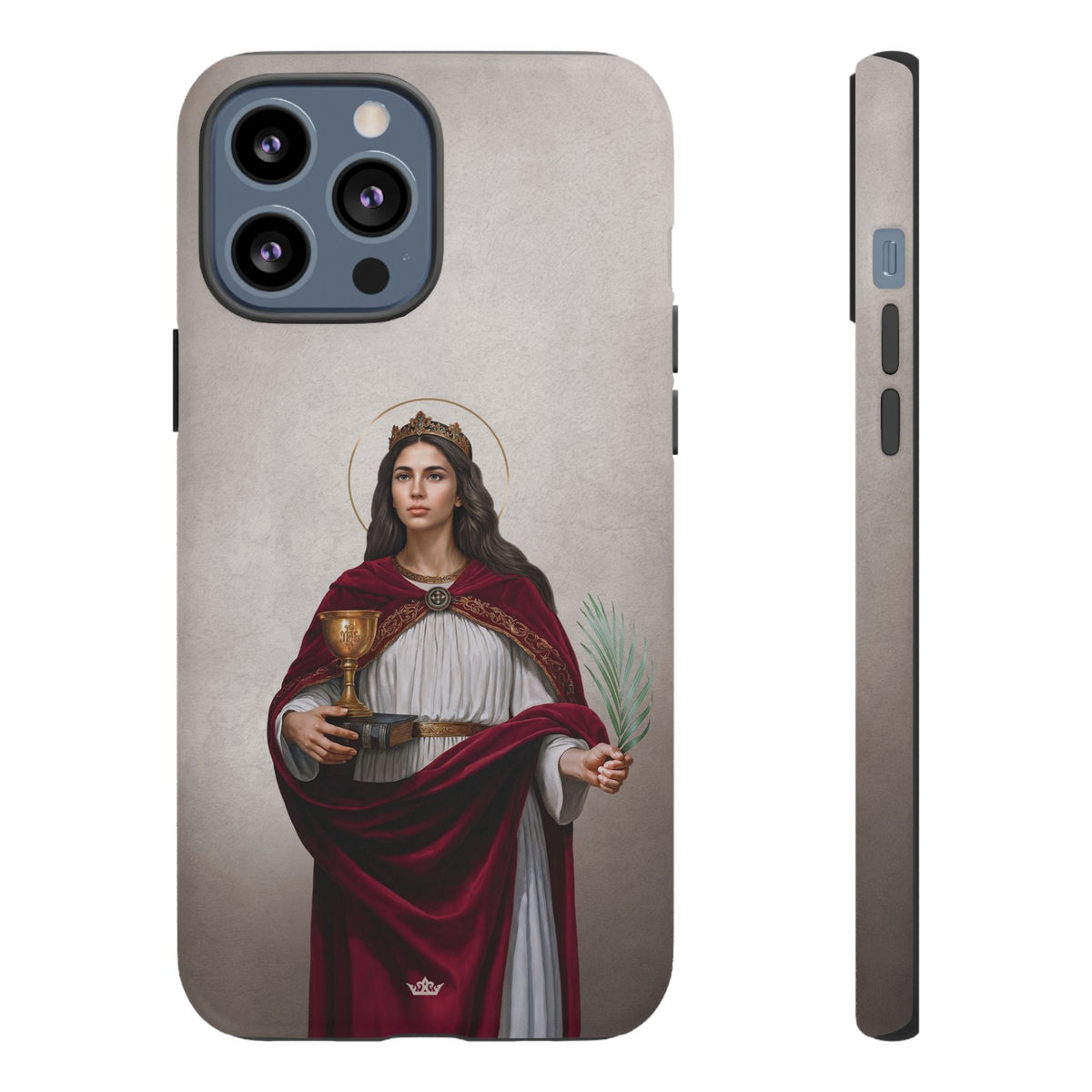 St. Barbara Hard Phone Case (Light) Copyright VENXARA