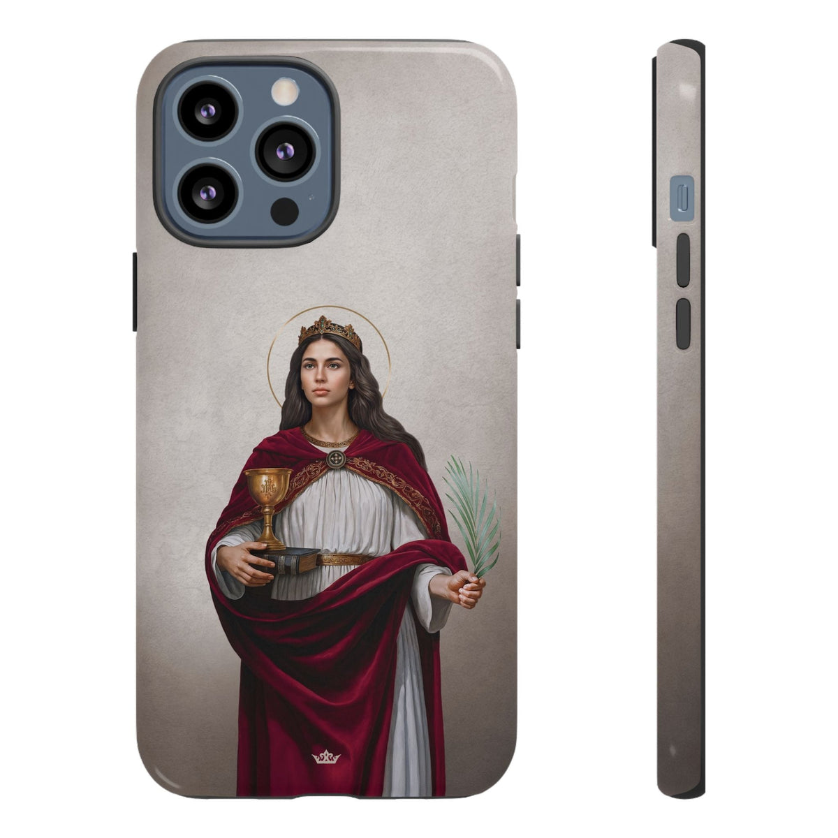 St. Barbara Hard Phone Case (Light) Copyright VENXARA