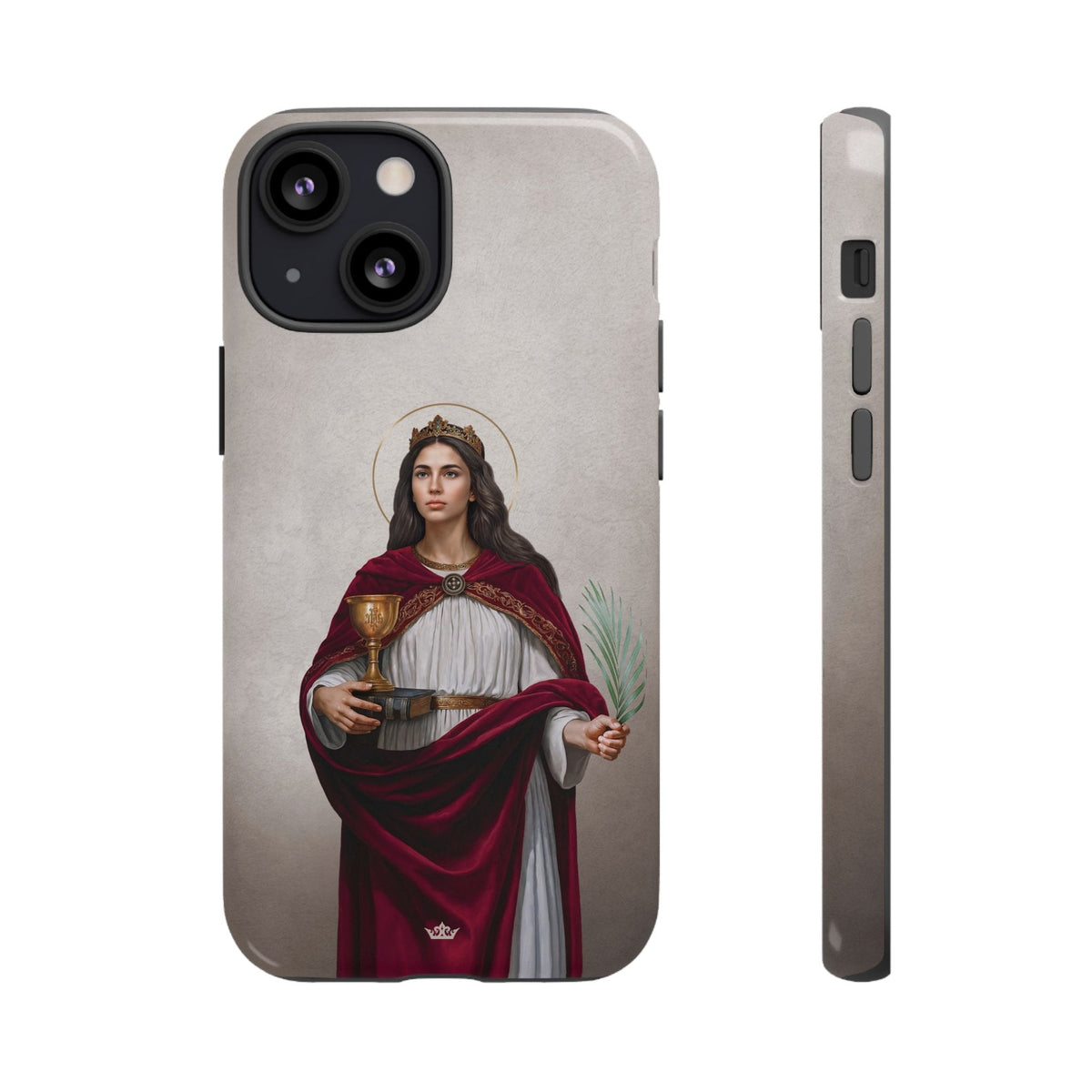 St. Barbara Hard Phone Case (Light) Copyright VENXARA