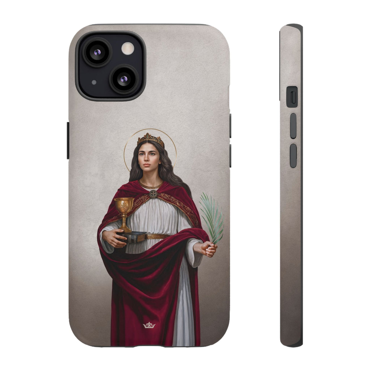 St. Barbara Hard Phone Case (Light) Copyright VENXARA