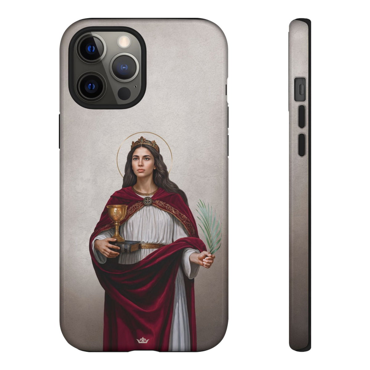 St. Barbara Hard Phone Case (Light) Copyright VENXARA
