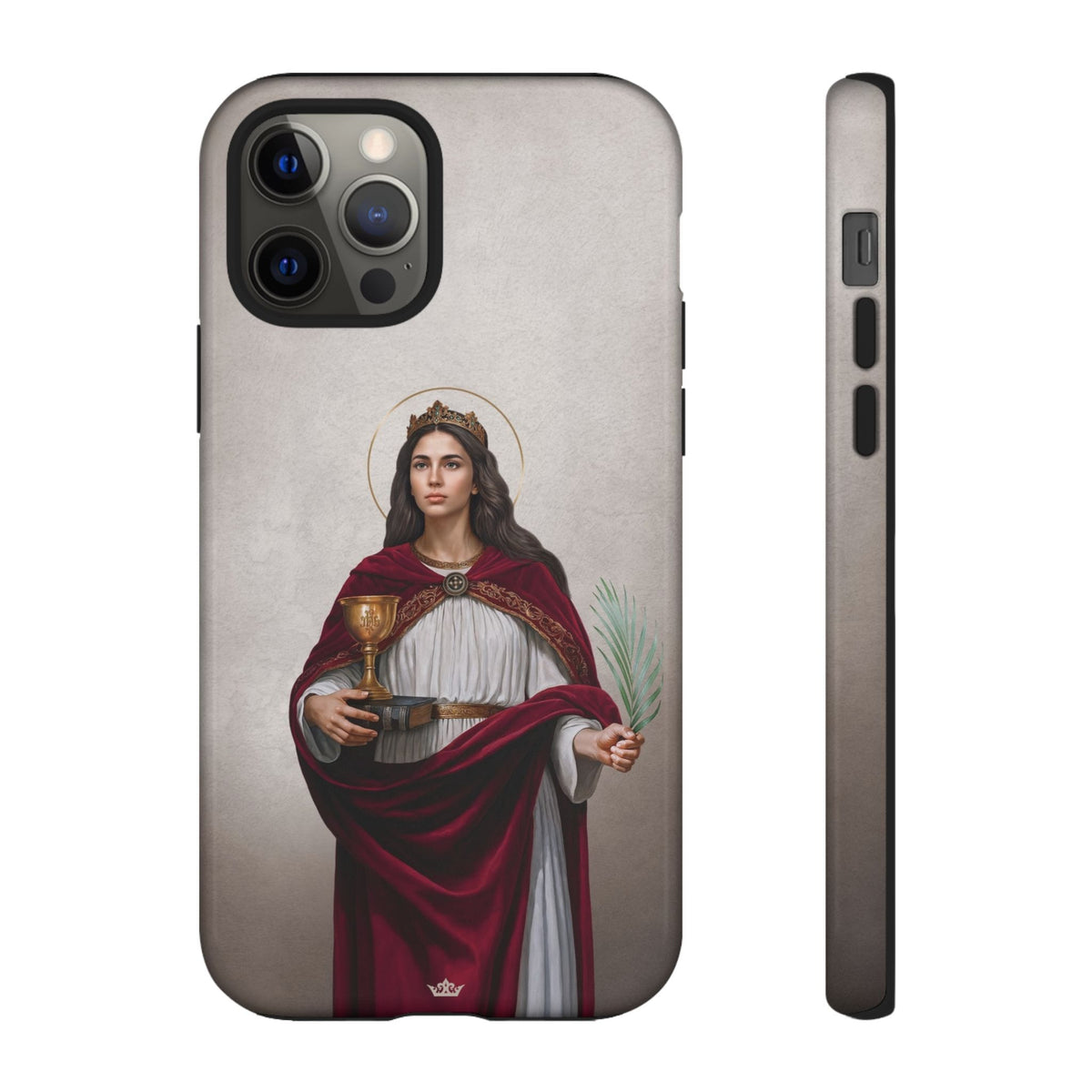 St. Barbara Hard Phone Case (Light) Copyright VENXARA