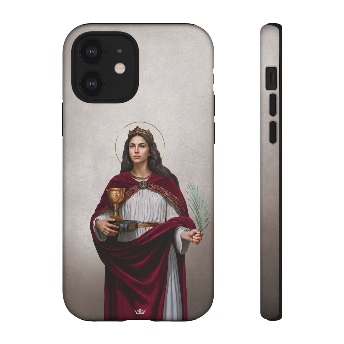 St. Barbara Hard Phone Case (Light) Copyright VENXARA