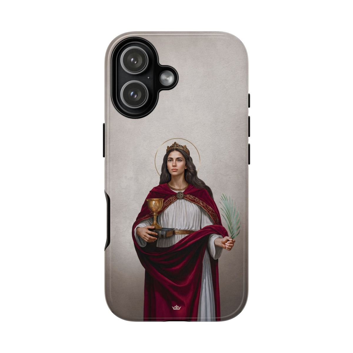 St. Barbara Hard Phone Case (Light) Copyright VENXARA