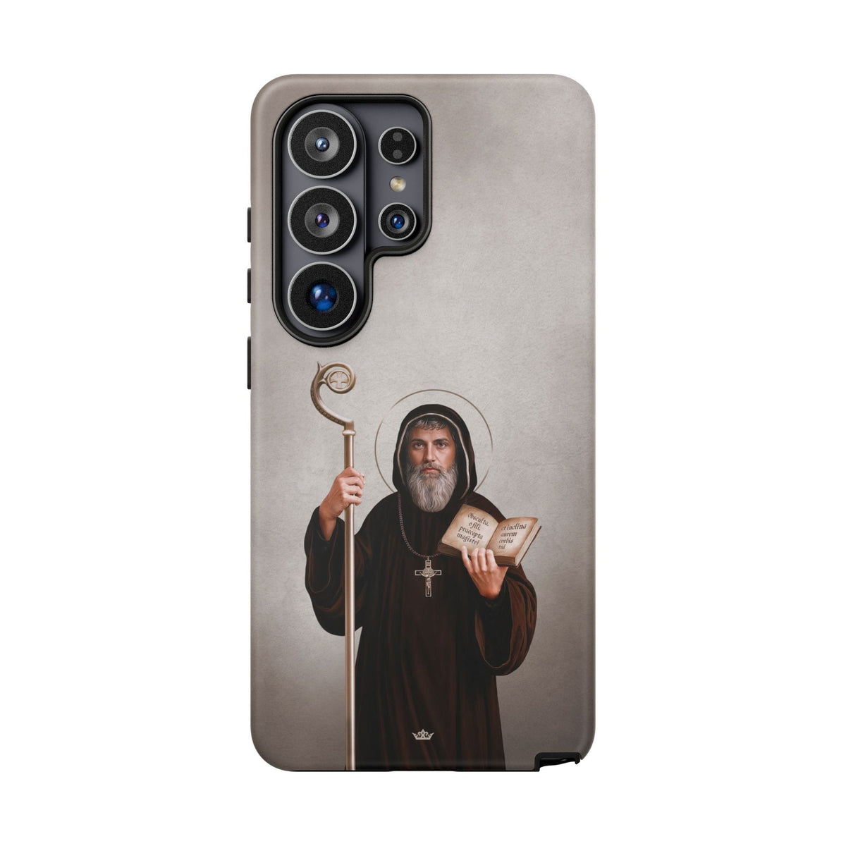 St. Benedict Hard Phone Case (Light) Copyright VENXARA