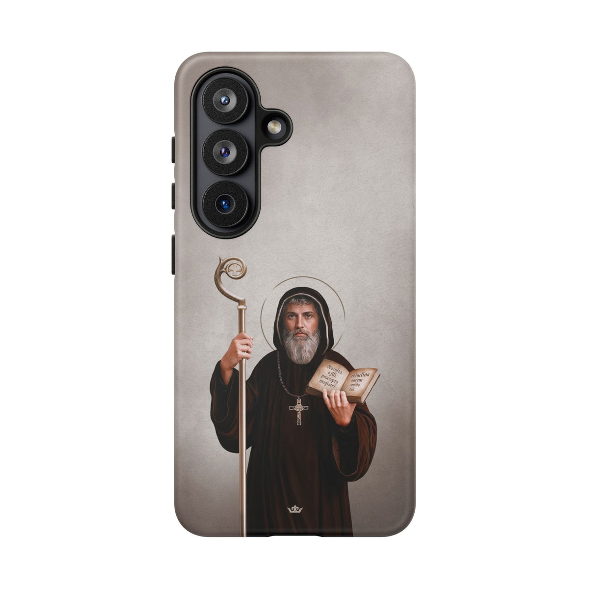 St. Benedict Hard Phone Case (Light) Copyright VENXARA