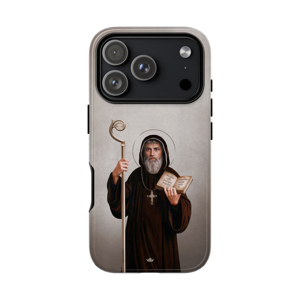 St. Benedict Hard Phone Case (Light) Copyright VENXARA