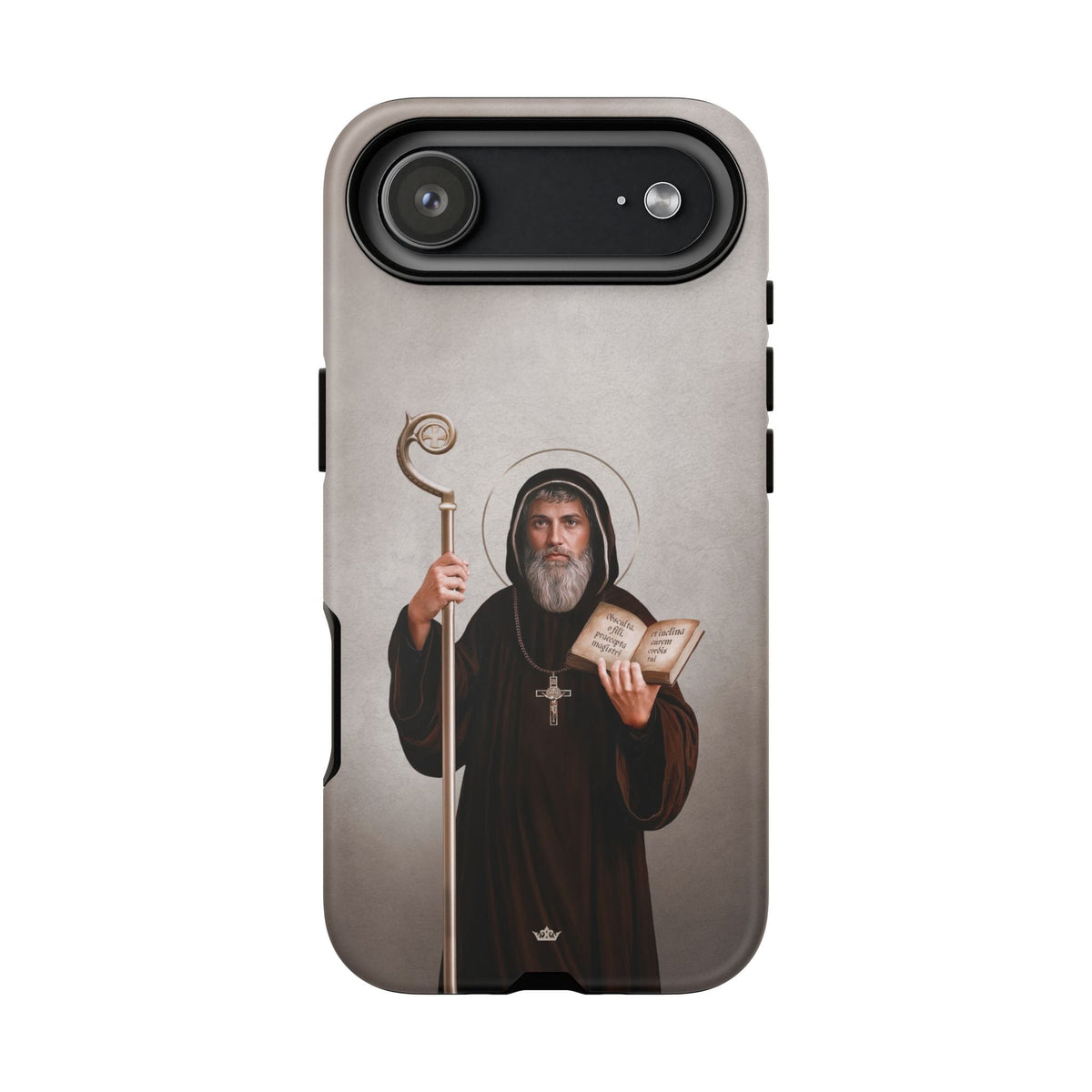 St. Benedict Hard Phone Case (Light) Copyright VENXARA