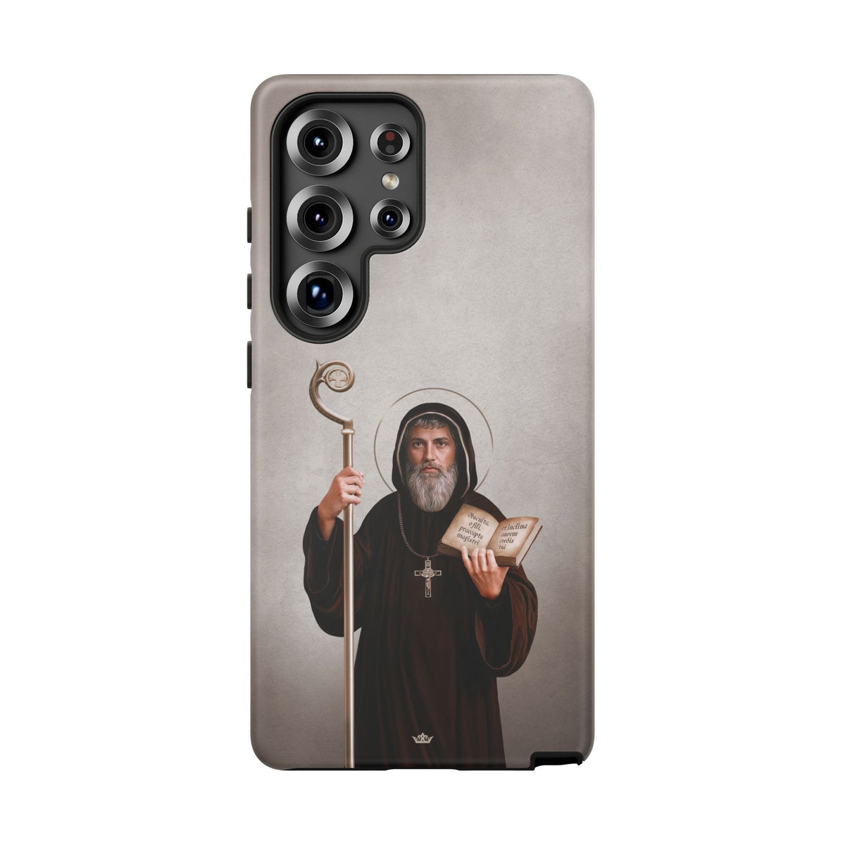St. Benedict Hard Phone Case (Light) Copyright VENXARA