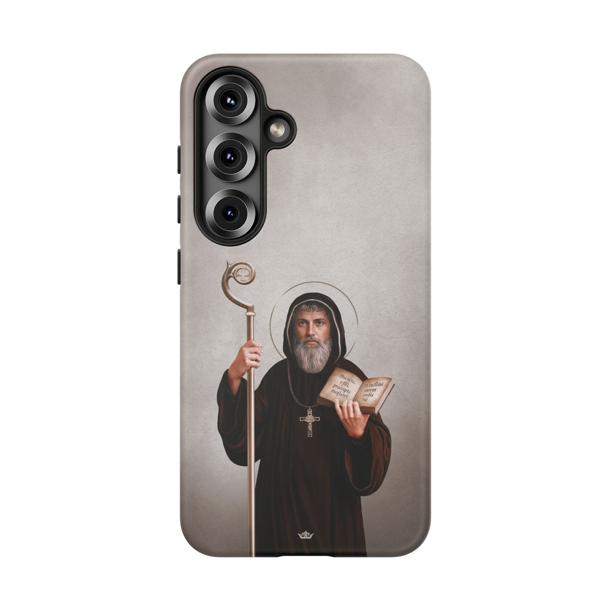 St. Benedict Hard Phone Case (Light) Copyright VENXARA