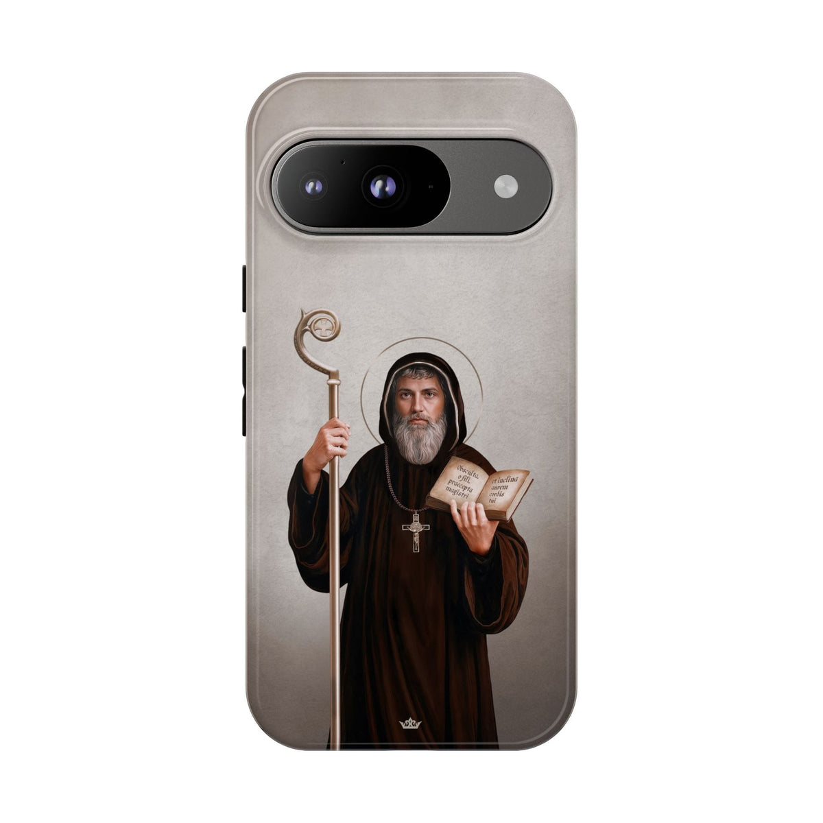 St. Benedict Hard Phone Case (Light) Copyright VENXARA