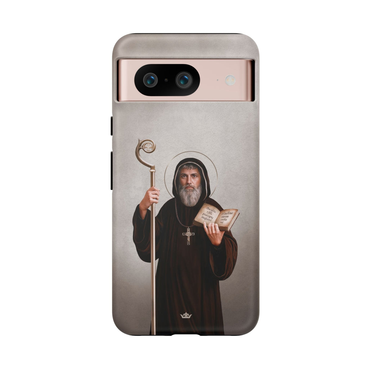 St. Benedict Hard Phone Case (Light) Copyright VENXARA
