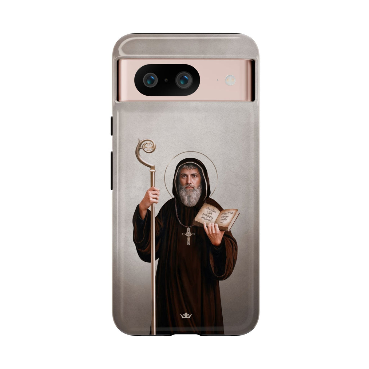 St. Benedict Hard Phone Case (Light) Copyright VENXARA
