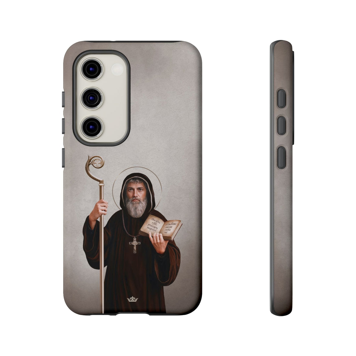 St. Benedict Hard Phone Case (Light) Copyright VENXARA