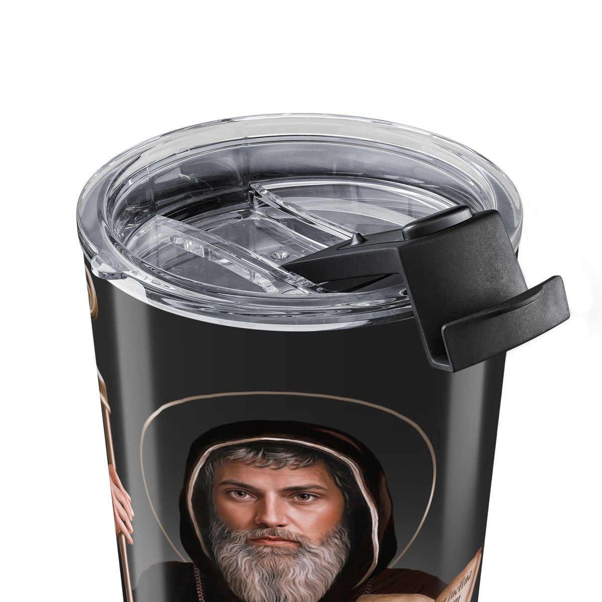St. Benedict Lord's Prayer Tumbler (Ash 20 oz) Copyright VENXARA