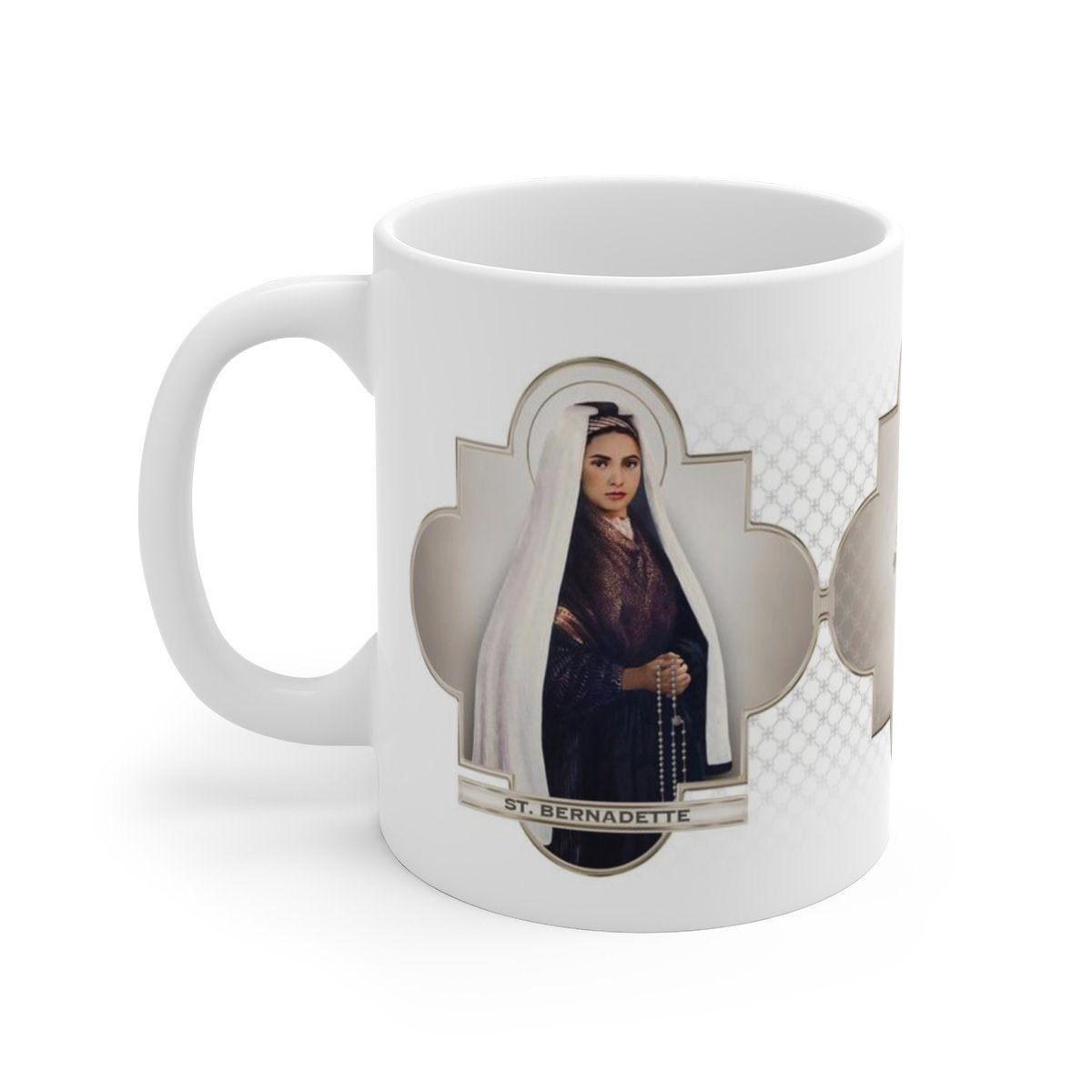 St. Bernadette Ceramic Mug - VENXARA®