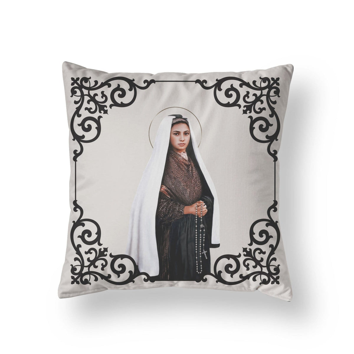 St. Bernadette Pillow Copyright VENXARA