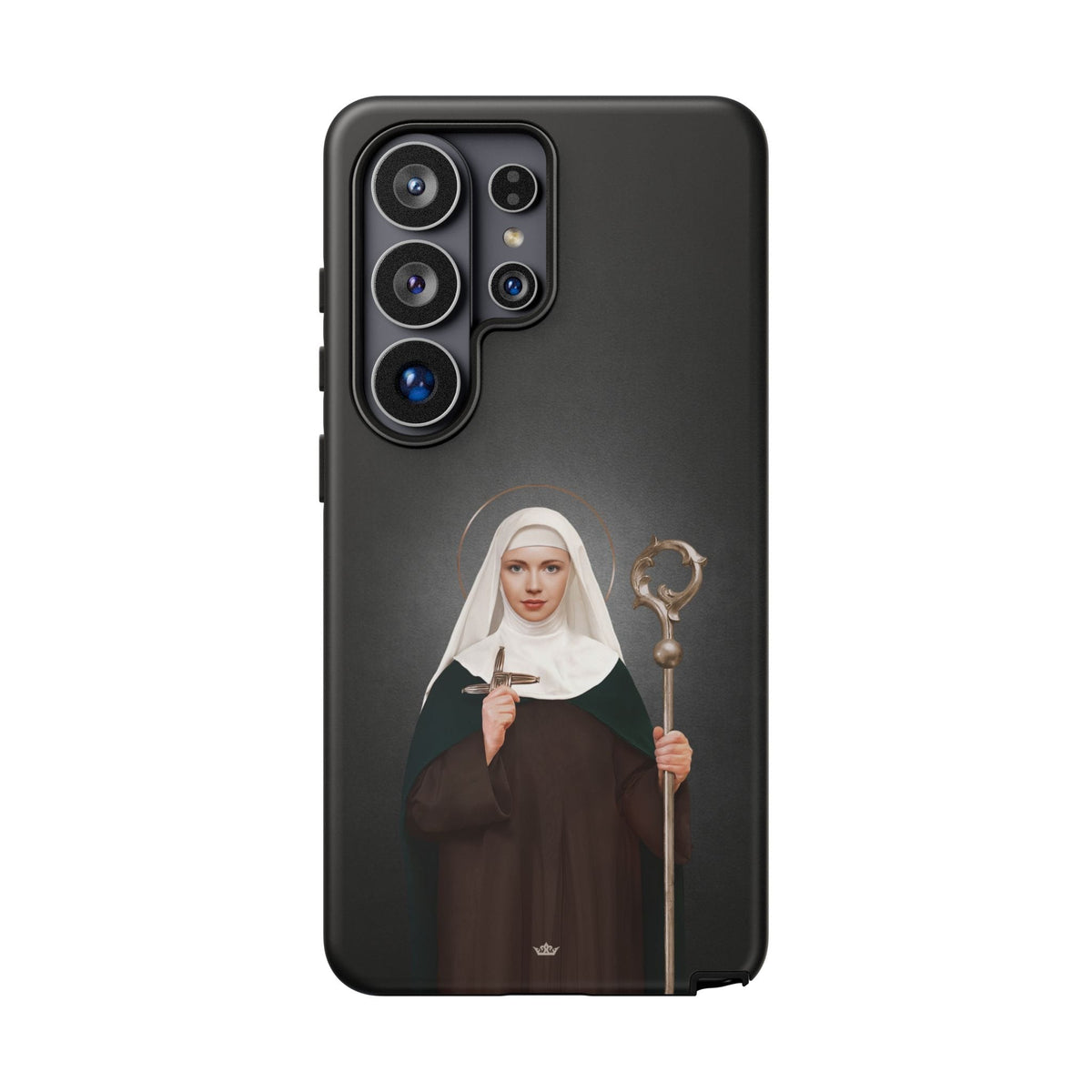 St. Brigid of Ireland Hard Phone Case (Dark) Copyright VENXARA