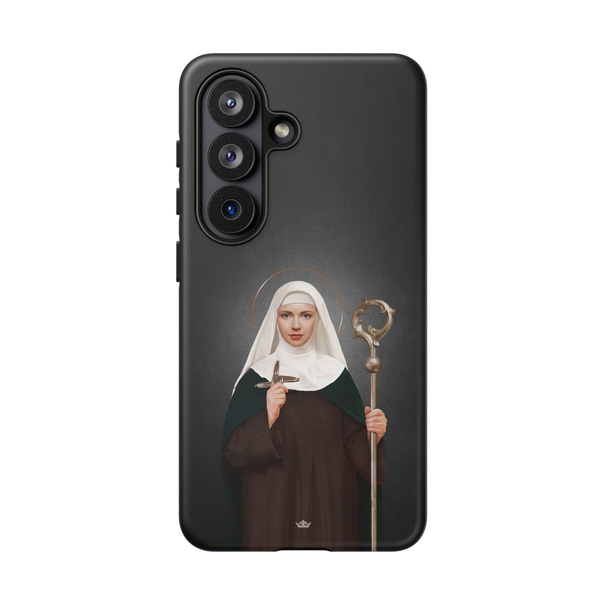 St. Brigid of Ireland Hard Phone Case (Dark) Copyright VENXARA