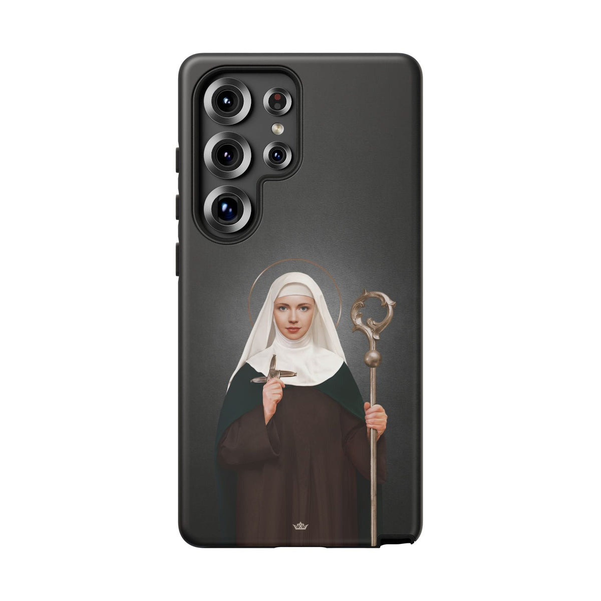 St. Brigid of Ireland Hard Phone Case (Dark) Copyright VENXARA