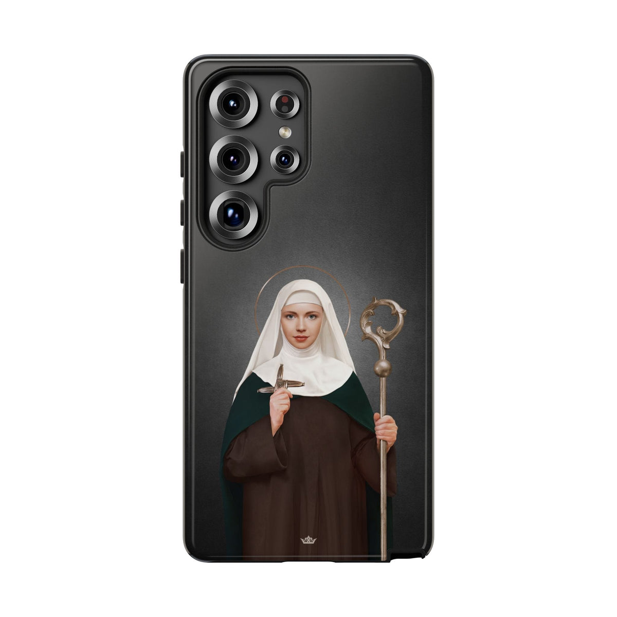 St. Brigid of Ireland Hard Phone Case (Dark) Copyright VENXARA