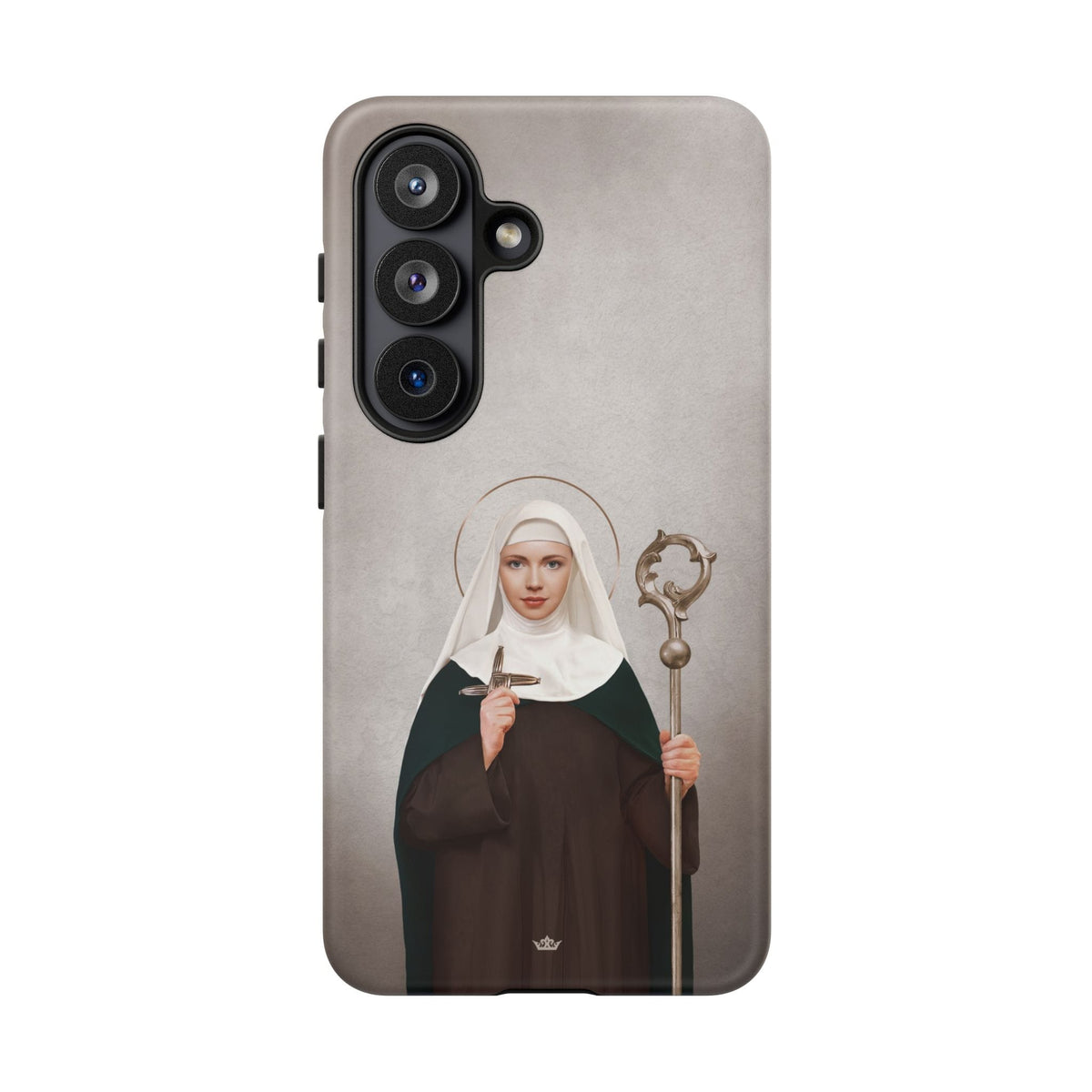 St. Brigid of Ireland Hard Phone Case (Light) Copyright VENXARA