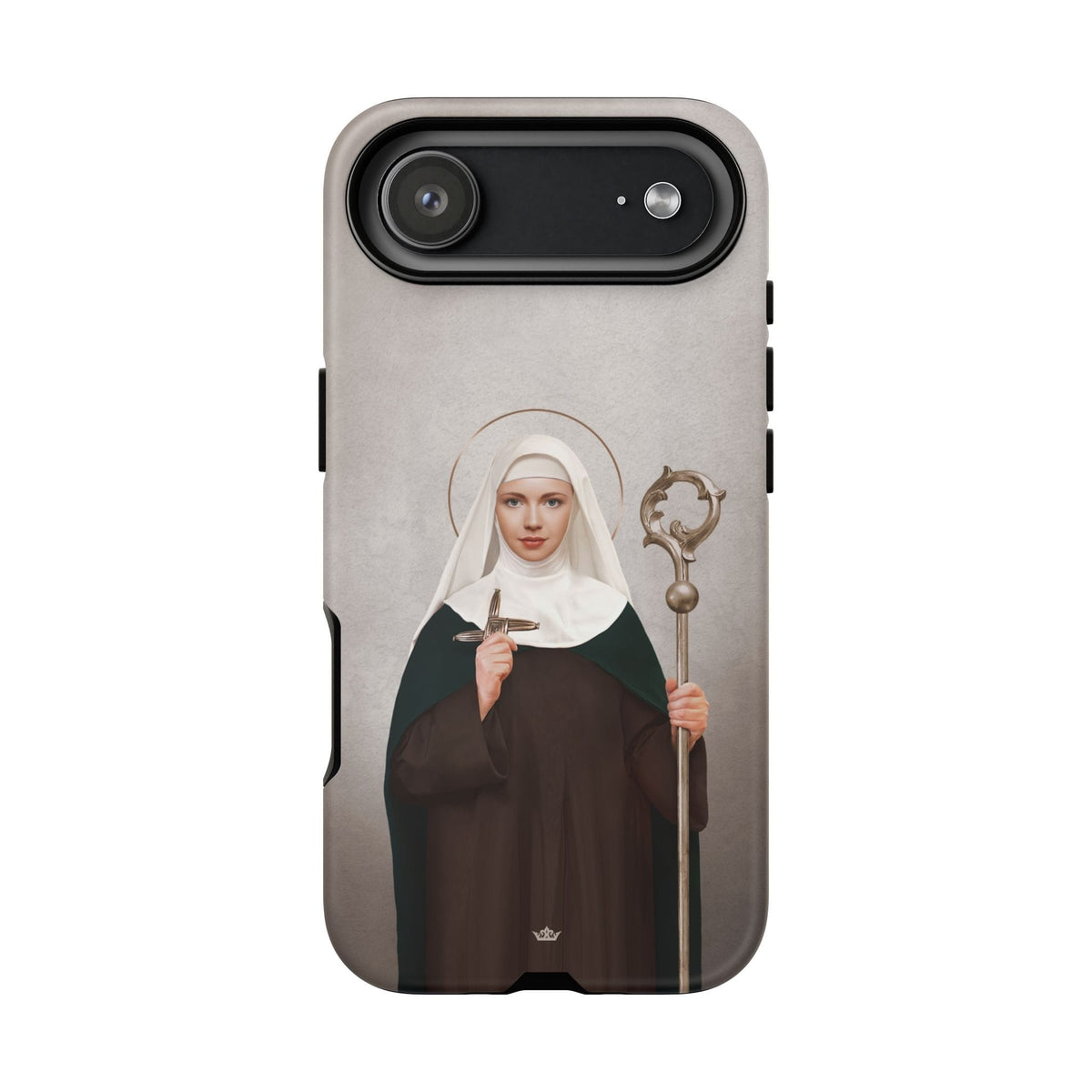 St. Brigid of Ireland Hard Phone Case (Light) Copyright VENXARA