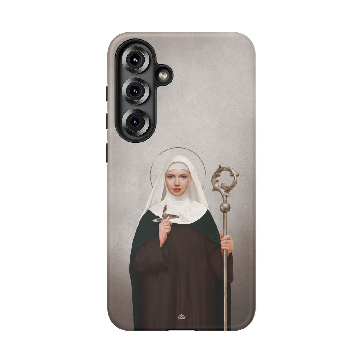 St. Brigid of Ireland Hard Phone Case (Light) Copyright VENXARA