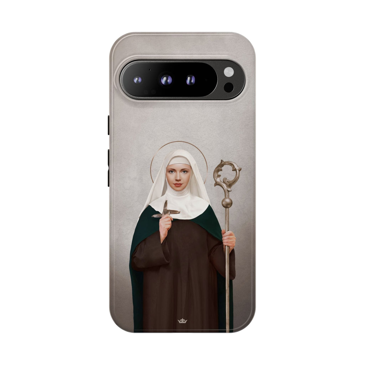 St. Brigid of Ireland Hard Phone Case (Light) Copyright VENXARA