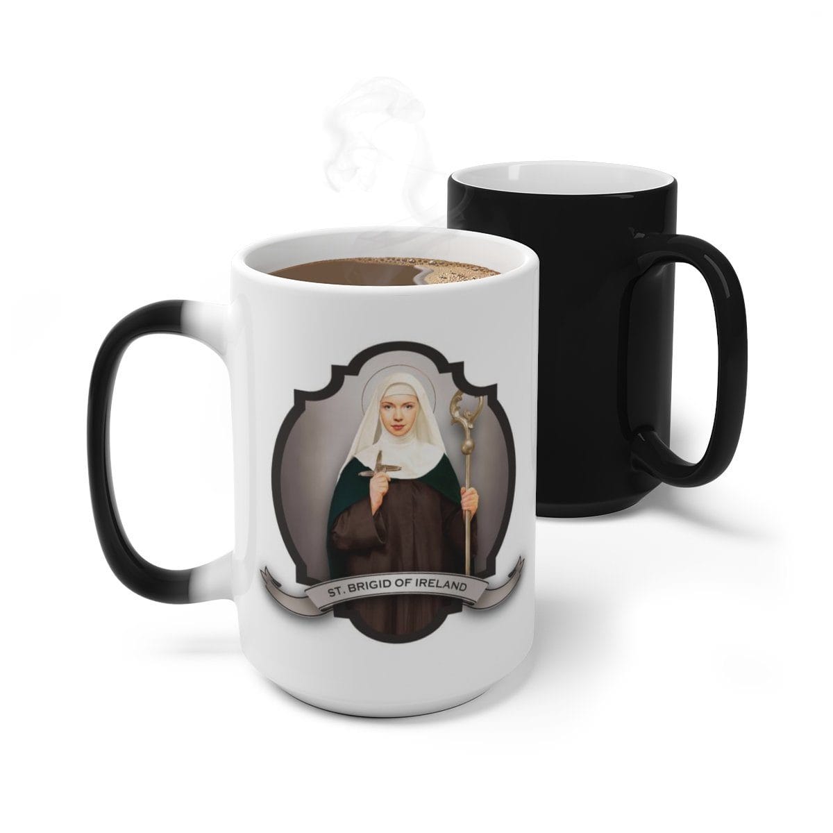 St. Brigid of Ireland Transitional Mug Copyright VENXARA