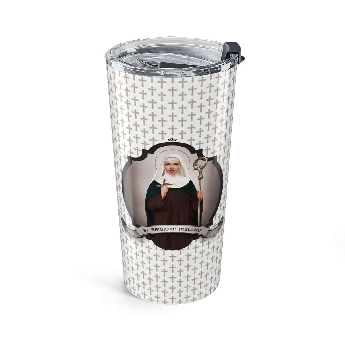 St. Brigid of Ireland Tumbler (Crosses 20 oz) Copyright VENXARA
