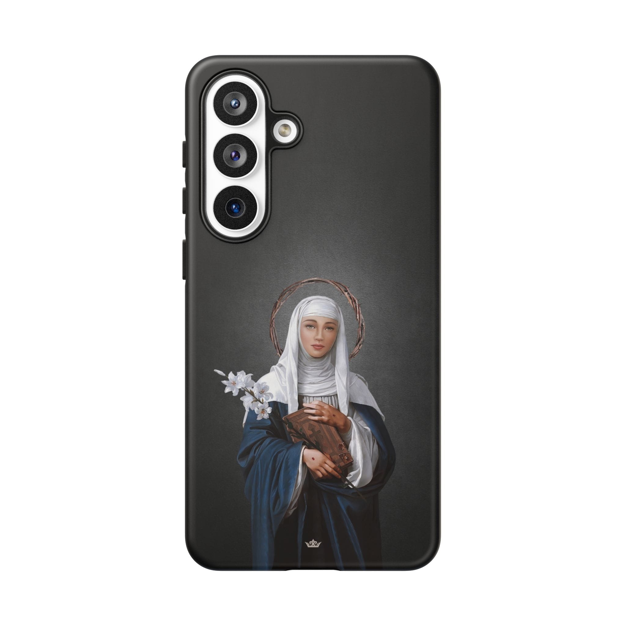 St. Catherine of Siena Hard Phone Case (Dark) Copyright VENXARA