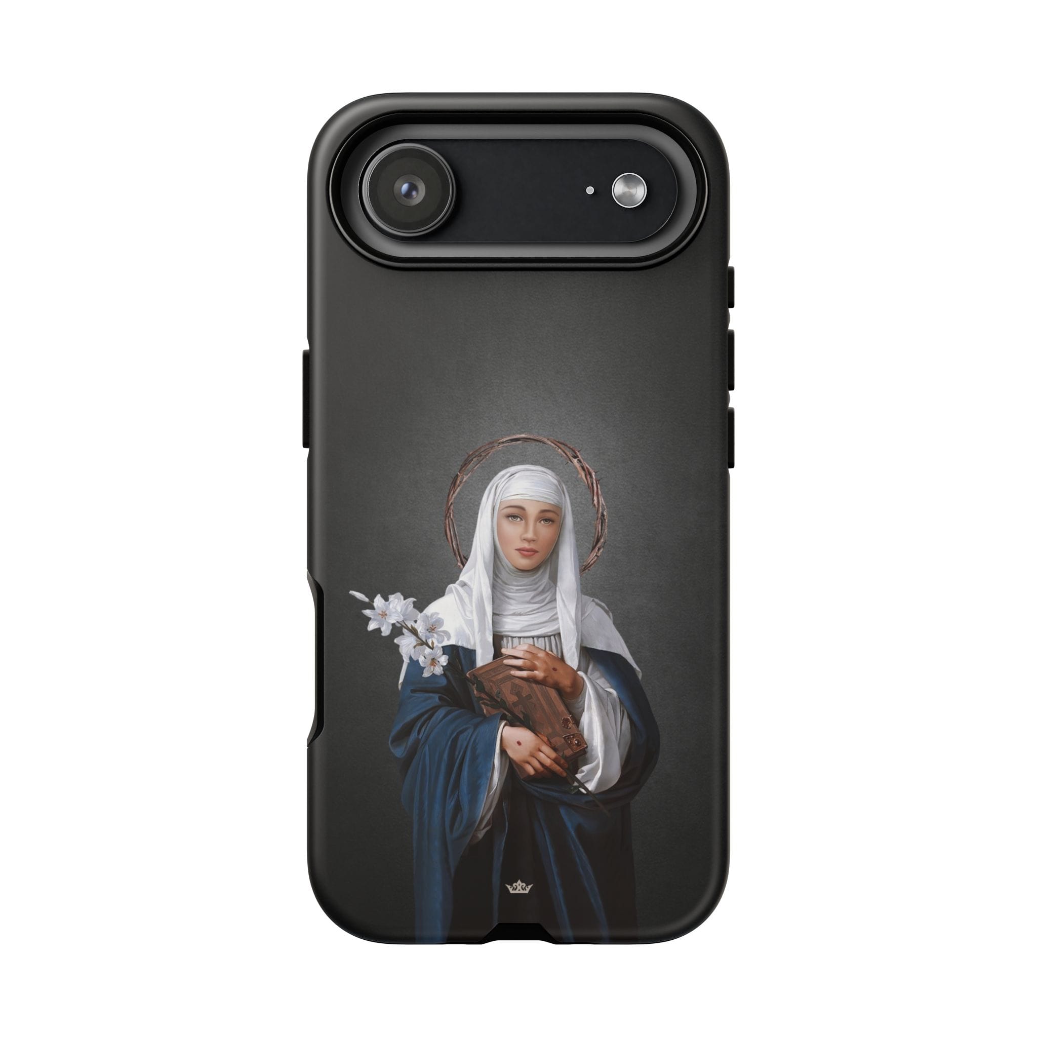 St. Catherine of Siena Hard Phone Case (Dark) Copyright VENXARA