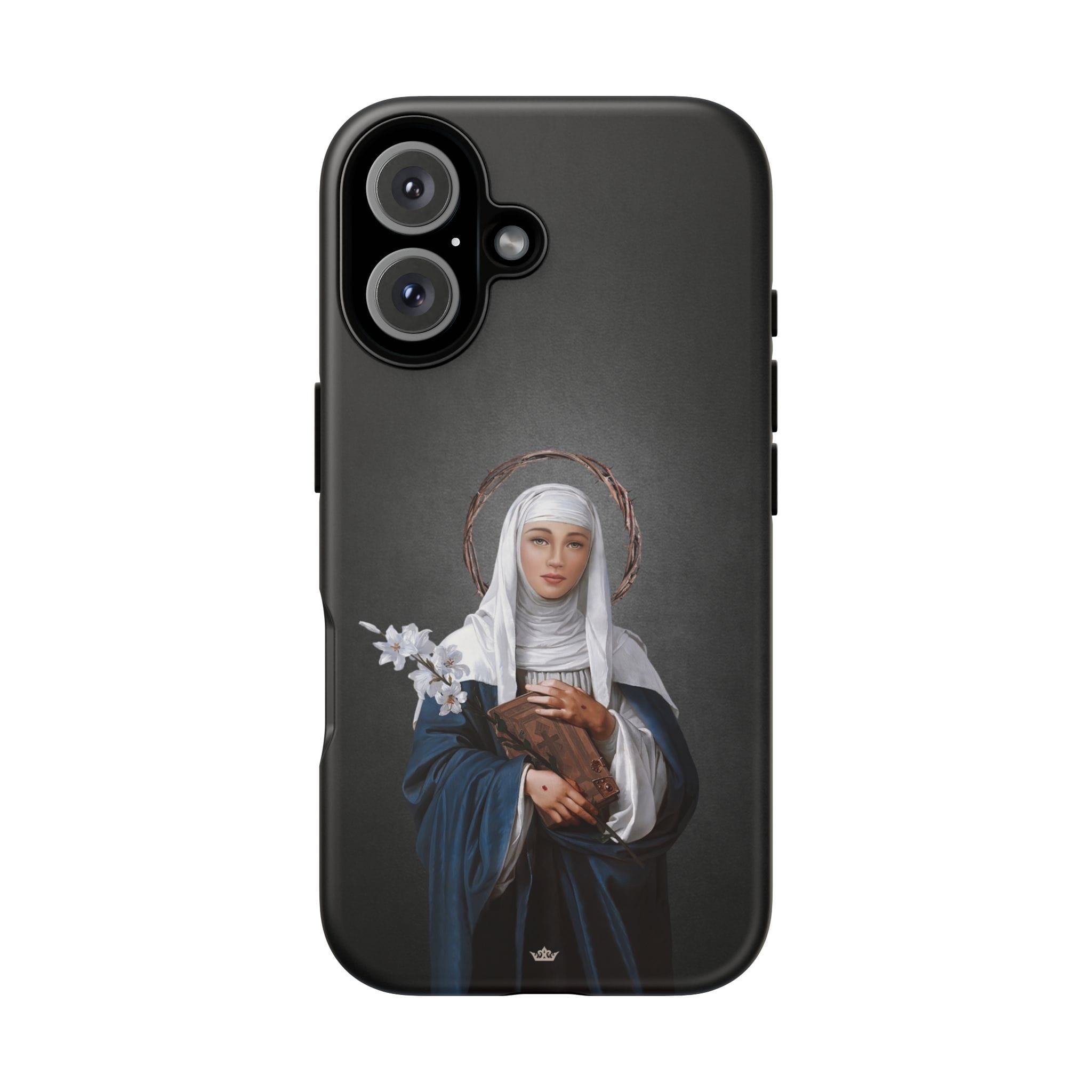 St. Catherine of Siena Hard Phone Case (Dark) Copyright VENXARA