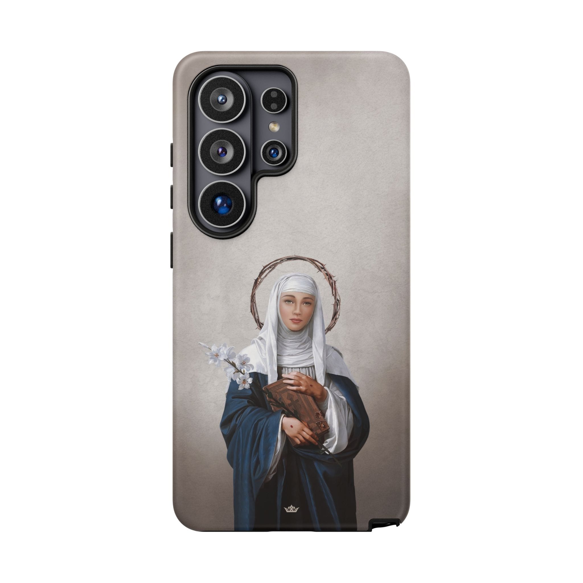St. Catherine of Siena Hard Phone Case (Light) Copyright VENXARA