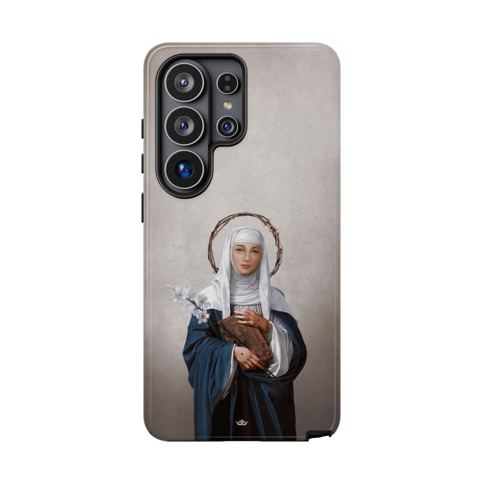 St. Catherine of Siena Hard Phone Case (Light) Copyright VENXARA