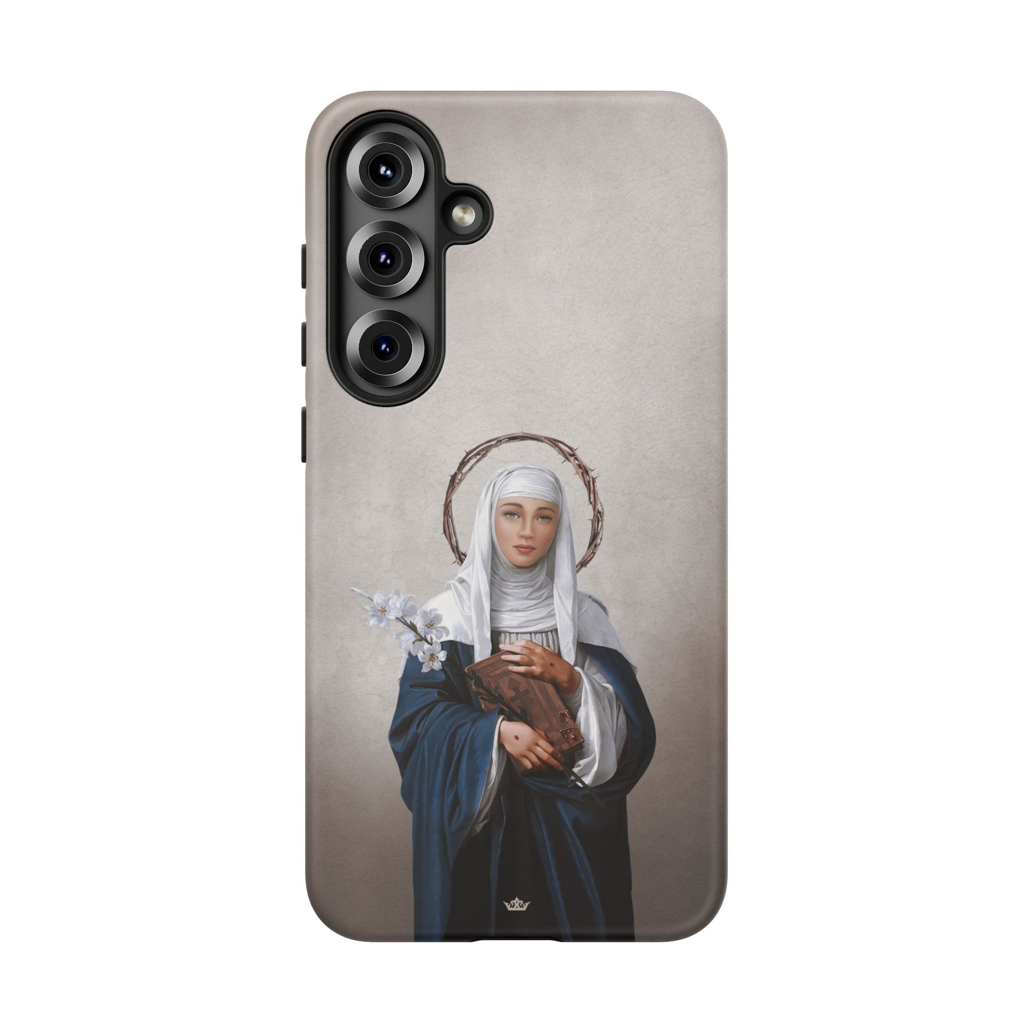 St. Catherine of Siena Hard Phone Case (Light) Copyright VENXARA
