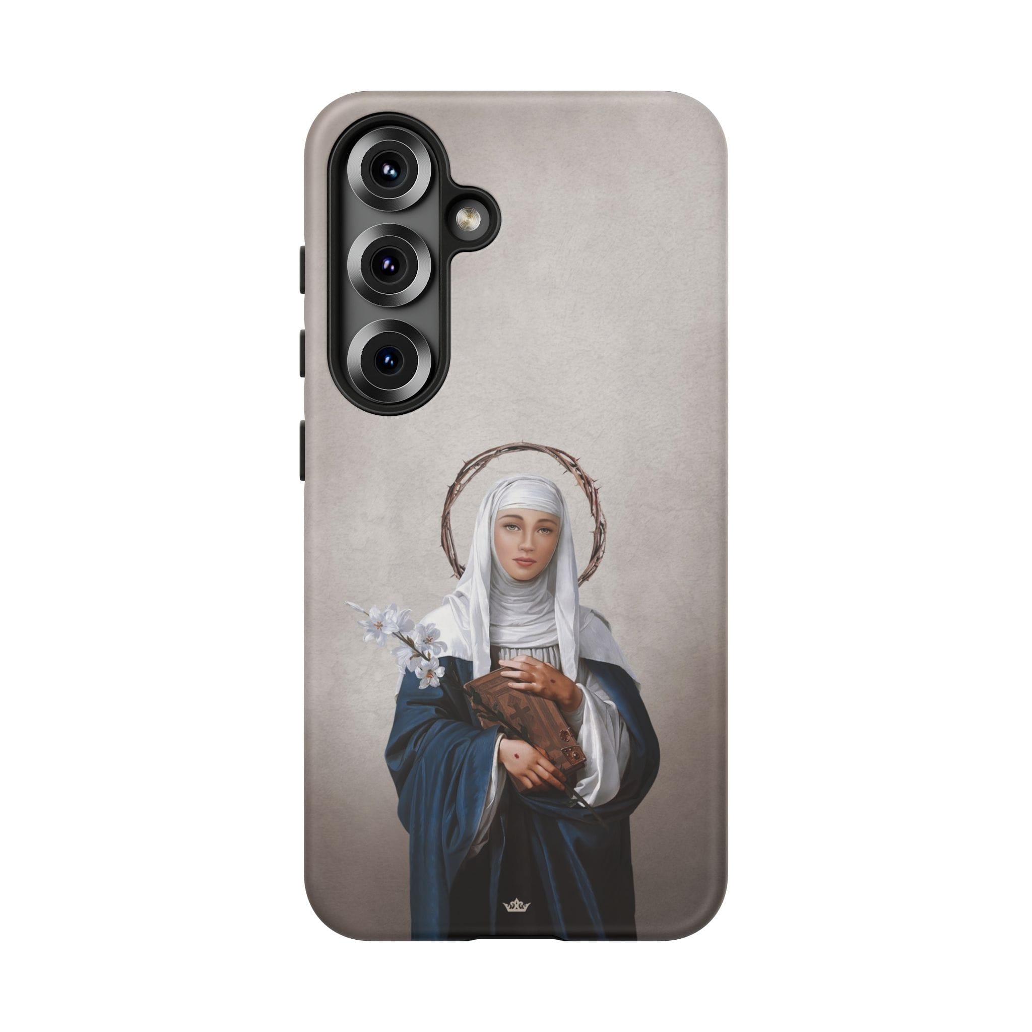 St. Catherine of Siena Hard Phone Case (Light) Copyright VENXARA