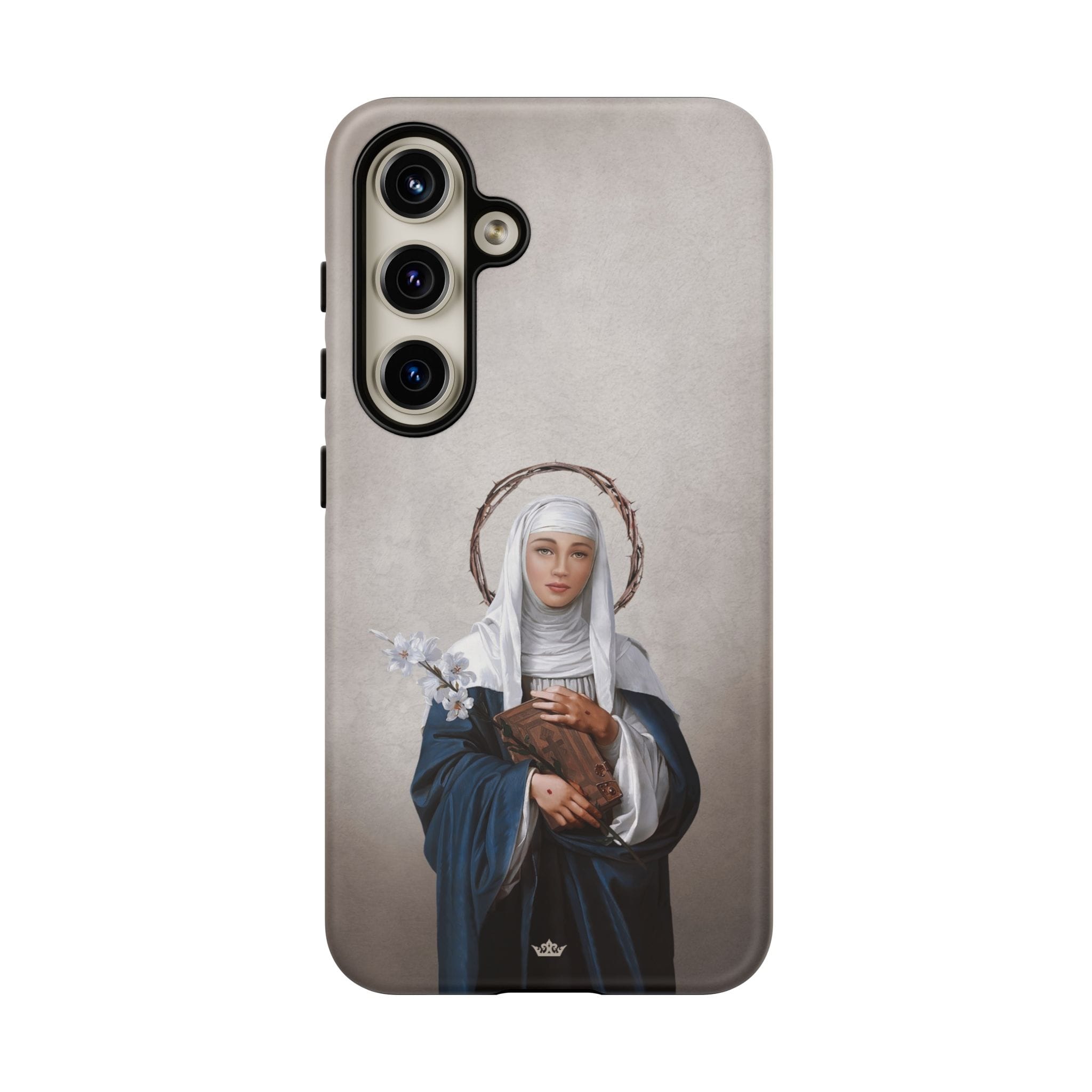 St. Catherine of Siena Hard Phone Case (Light) Copyright VENXARA