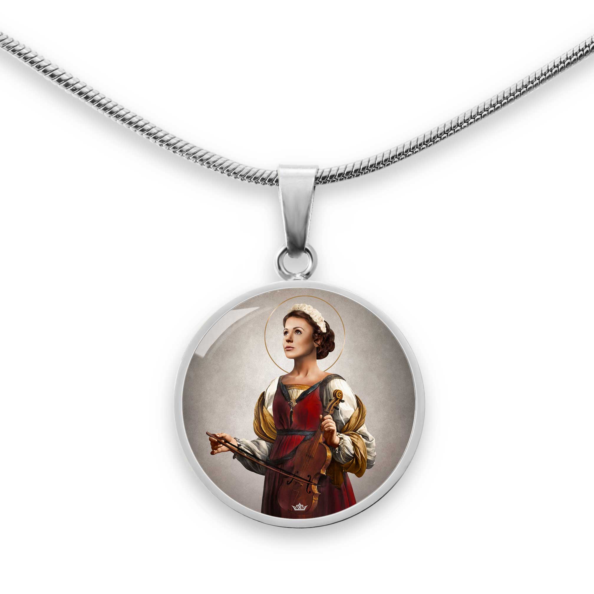 St. Cecilia Pendant Necklace - VENXARA®