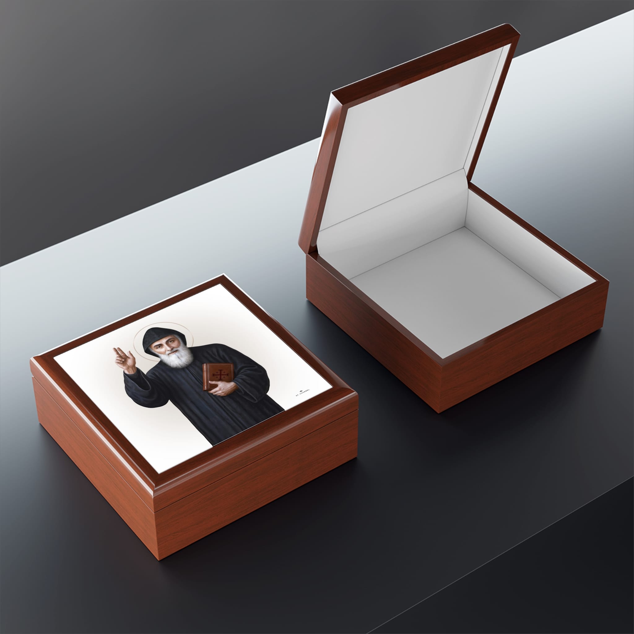 St. Charbel Keepsake Box Copyright VENXARA