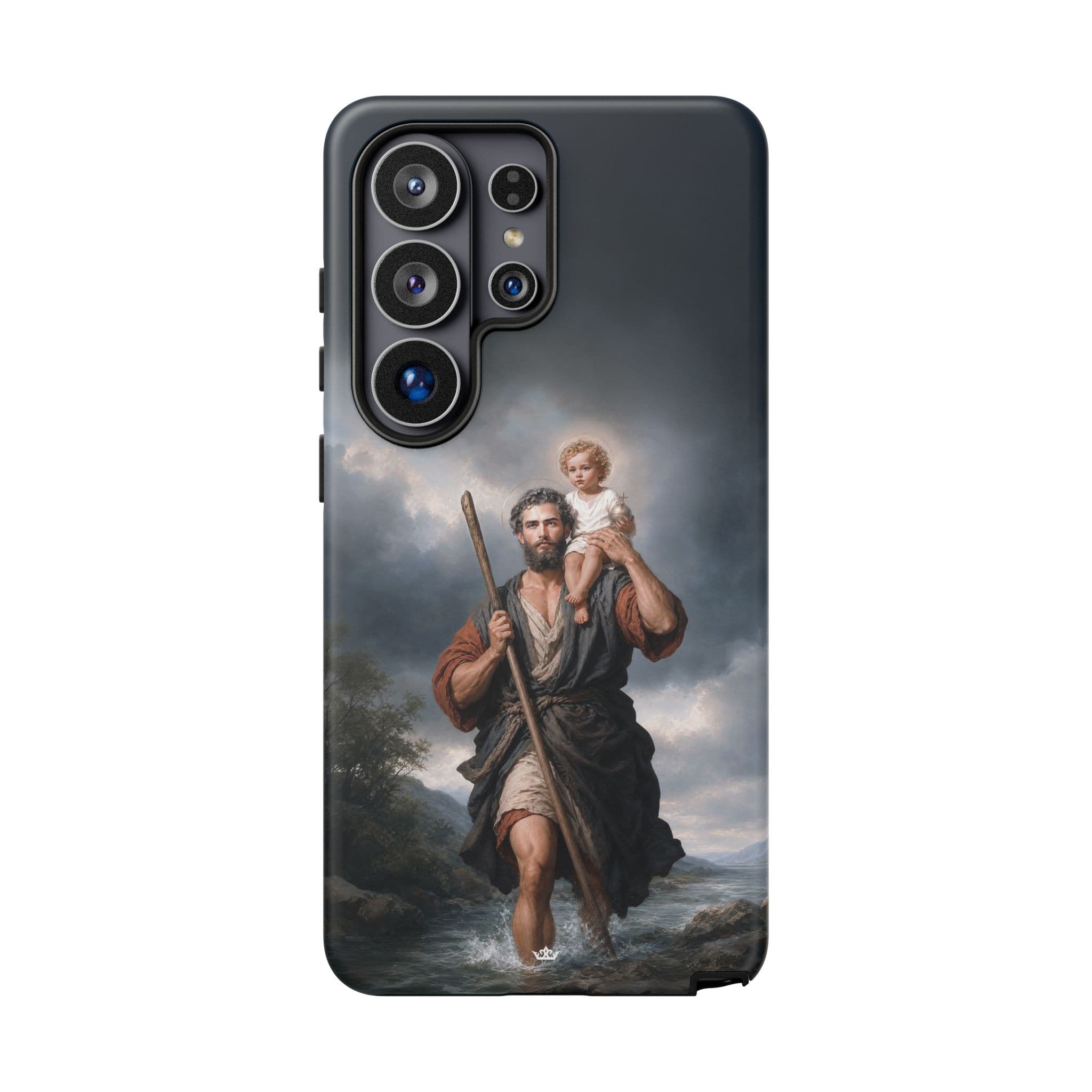 St. Christopher Hard Phone Case (River) Copyright VENXARA