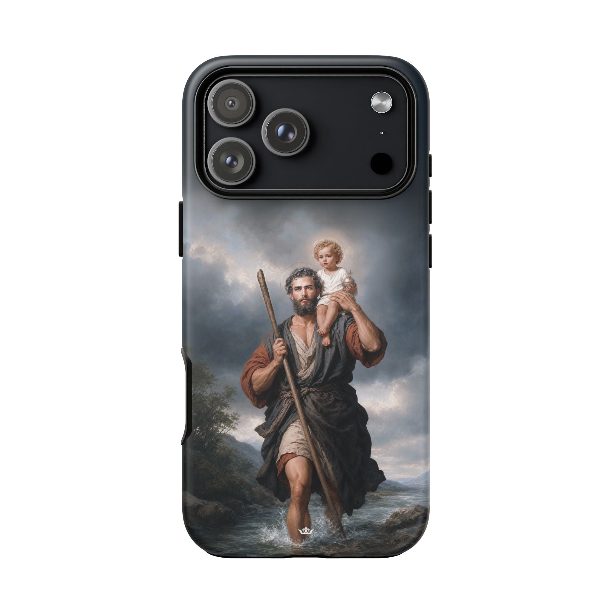St. Christopher Hard Phone Case (River) Copyright VENXARA
