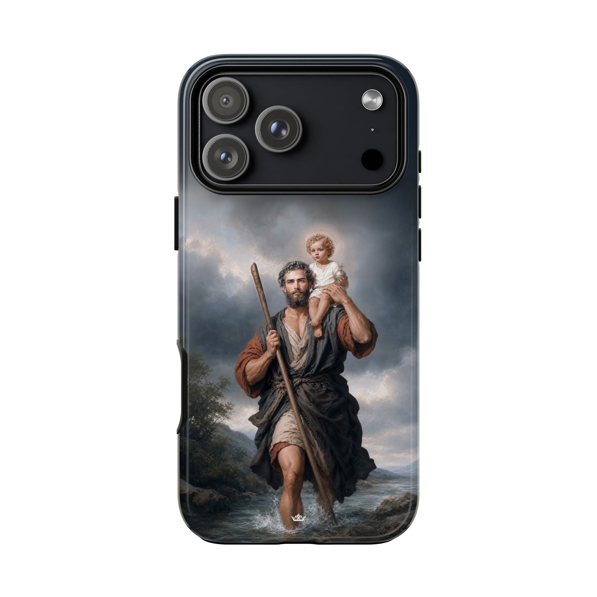St. Christopher Hard Phone Case (River) Copyright VENXARA