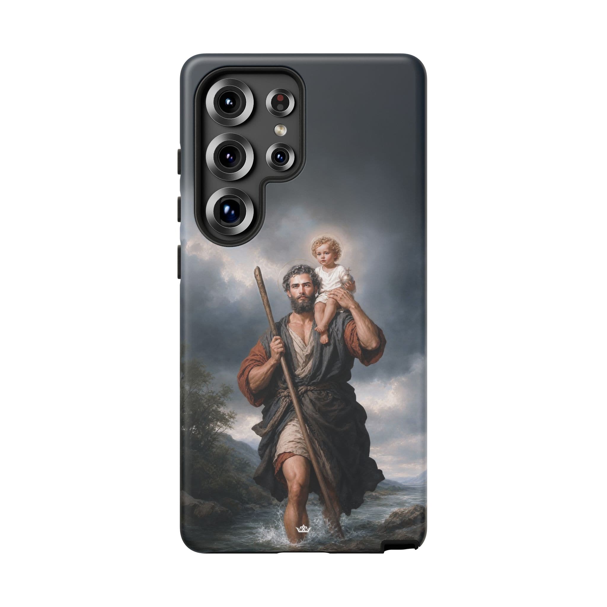 St. Christopher Hard Phone Case (River) Copyright VENXARA