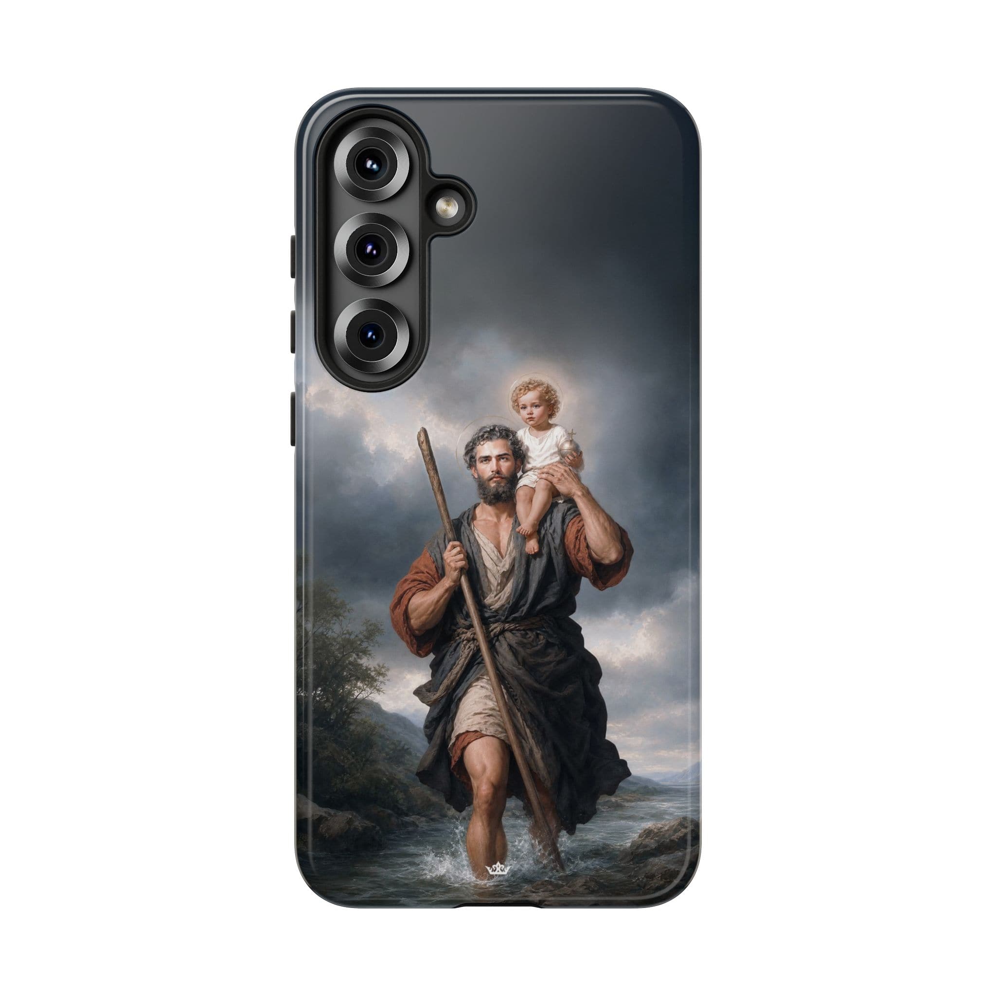 St. Christopher Hard Phone Case (River) Copyright VENXARA