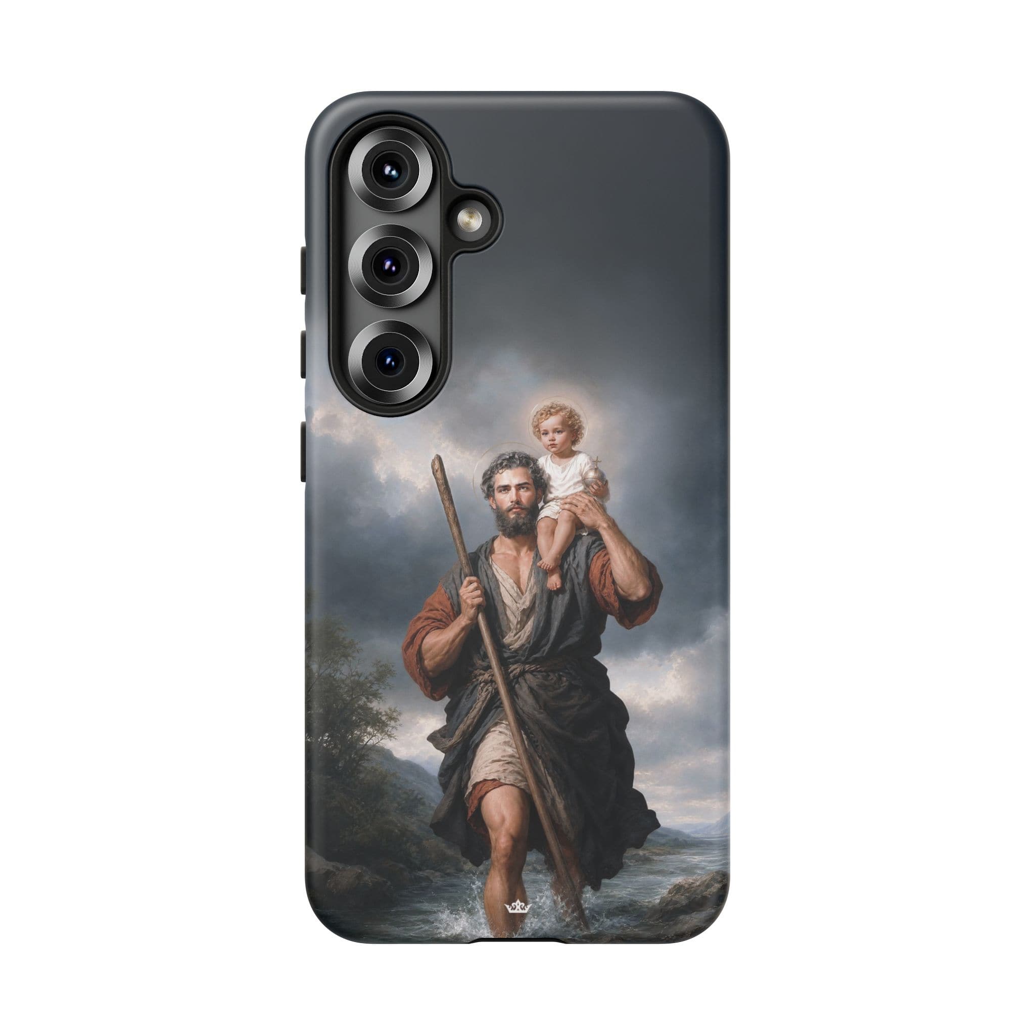 St. Christopher Hard Phone Case (River) Copyright VENXARA