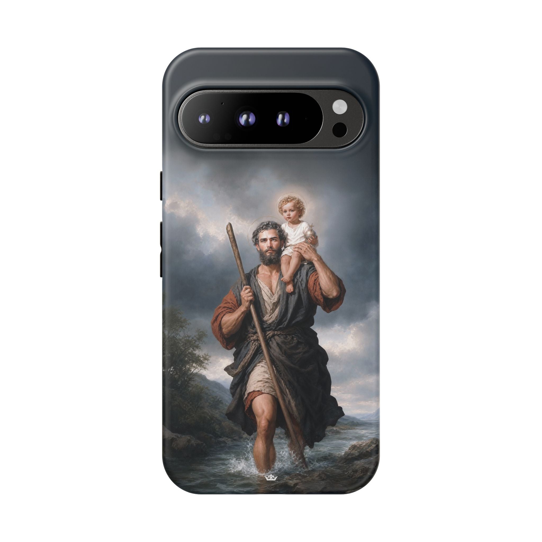 St. Christopher Hard Phone Case (River) Copyright VENXARA