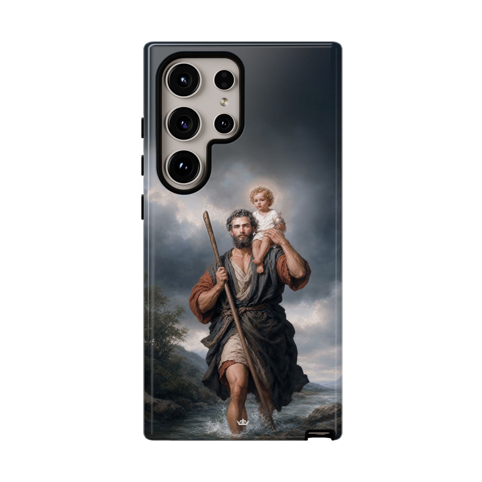 St. Christopher Hard Phone Case (River) Copyright VENXARA