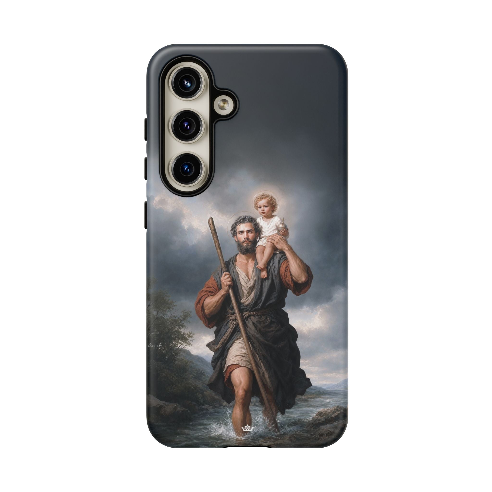 St. Christopher Hard Phone Case (River) Copyright VENXARA